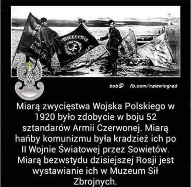 Po pogromie wojsk rosyjskich w 1920 roku ...