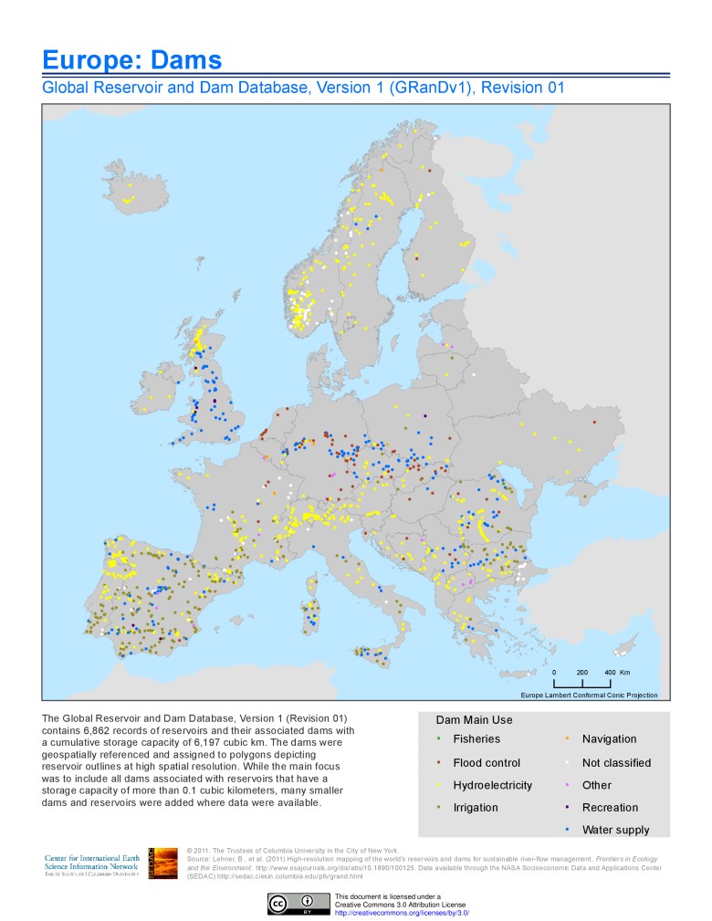 Tamy w Europie