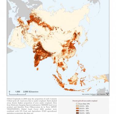Ziemia uprawna w Azji