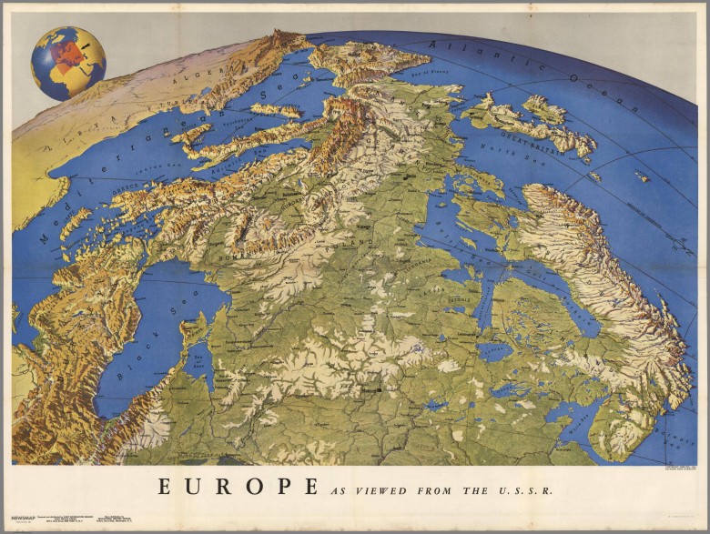 Widok na Europę od strony Rosji