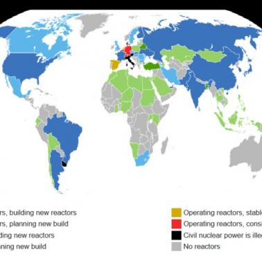 Elektrownie atomowe na świecie