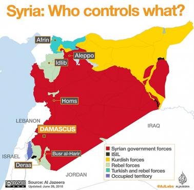 Sytuacja w Syrii, 26 czerwca 2018