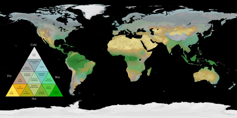 Mapa klimatyczna świata