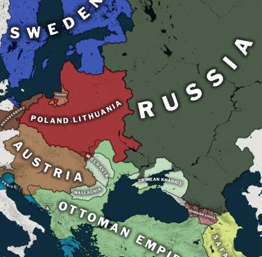 Europa Wschodnia i Bałkany pod koniec XVII wieku
