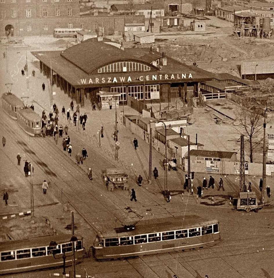 Warszawa Centralna w 1974 roku