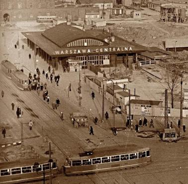 Warszawa Centralna w 1974 roku