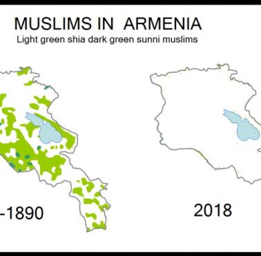 Muzułmanie w Armenii, 1886-90 i 2018