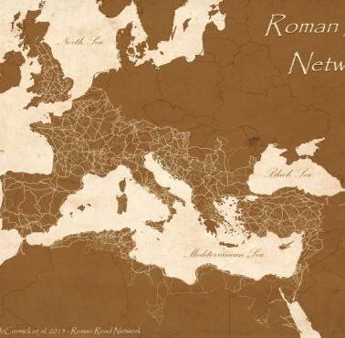 Sieć dróg w starożytnym Rzymie