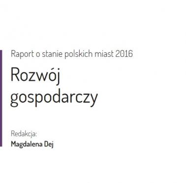 Magdalena Dej "Rozwój gospodarczy. Raport o stanie miast" - darmowy ebook
