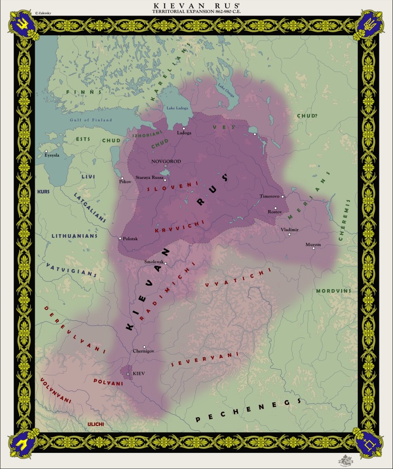 Ekspansja Rusi Kijowskiej 862-980