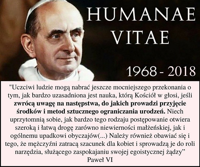Encyklika Pawła VI Humanae Vitae