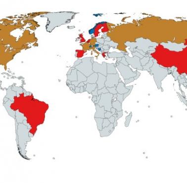 Państwa, w których odbyła się Olimpiada