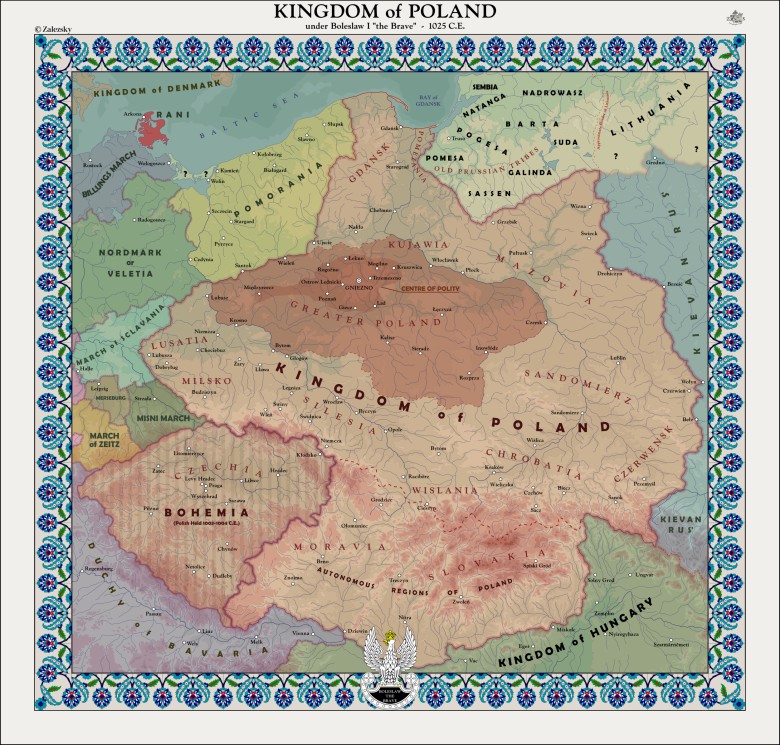 Królestwo Polskie w 1025 roku