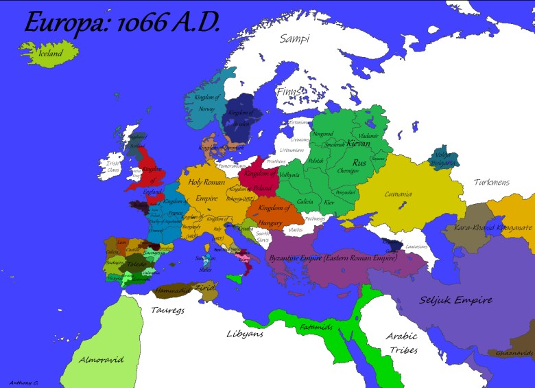 Europa w 1066 roku
