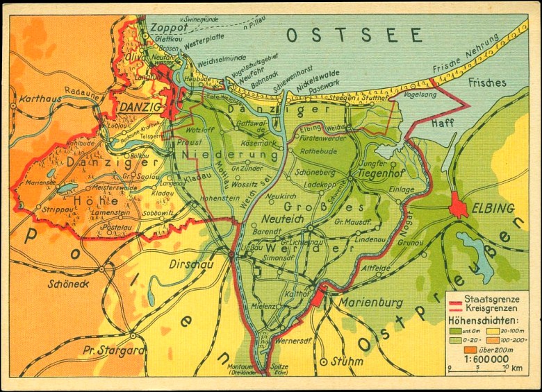 Wolne Miasto Gdańsk, 1920-39
