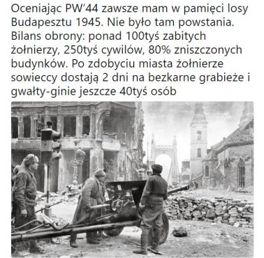 Budapeszt 1945 i powstanie warszawskie