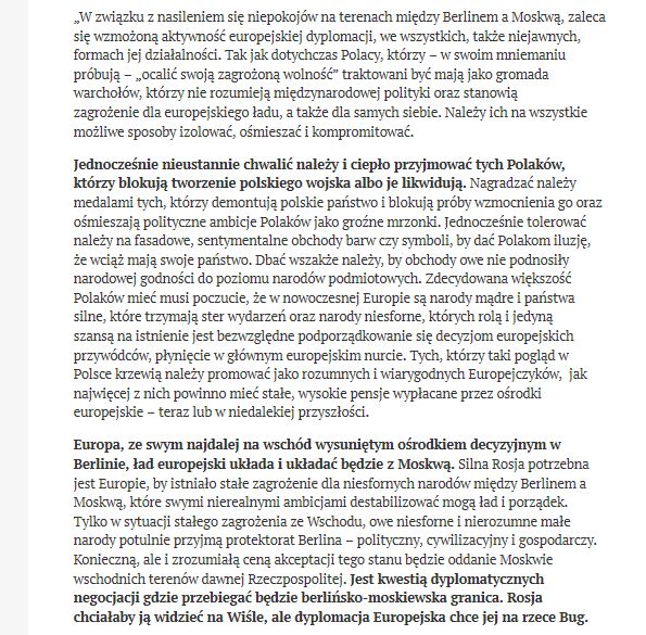 Rękopis instrukcji cesarza Fryderyka Wilhelma II dla dyplomacji europejskiej z maja 1791 roku (fragment)