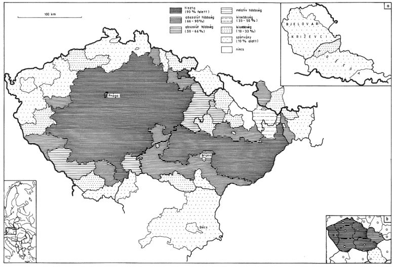 Etniczni Czesi na początku XX wieku