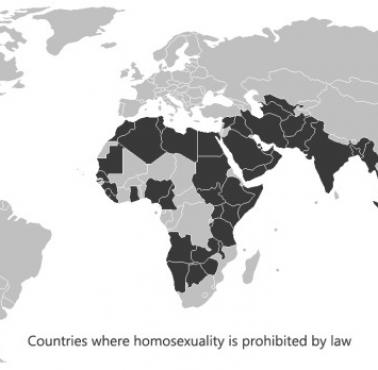 Kraje, w których homoseksualizm jest zabroniony przez prawo
