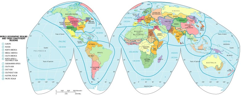 Regiony geograficzne świata