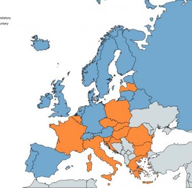 Obowiązek szczepień w Europie
