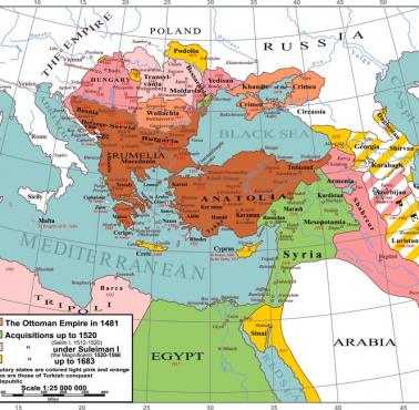 Podboje Osmanów od 1481 do 1683 roku