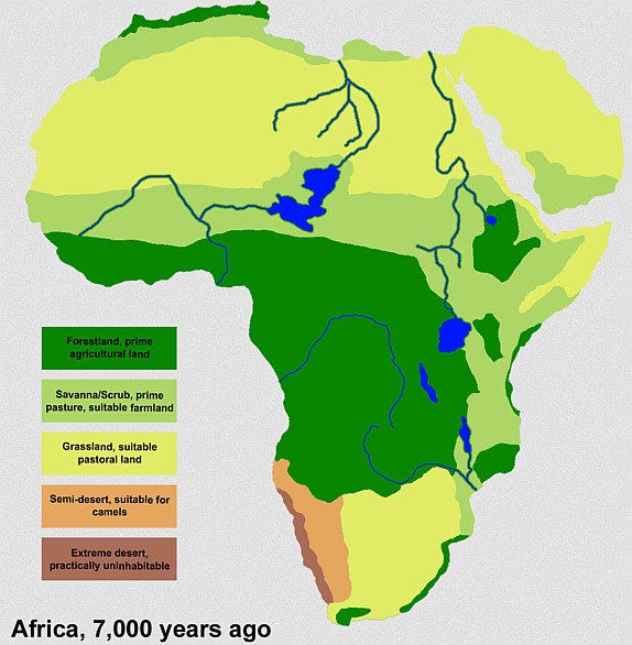 Afryka 7000 lat temu