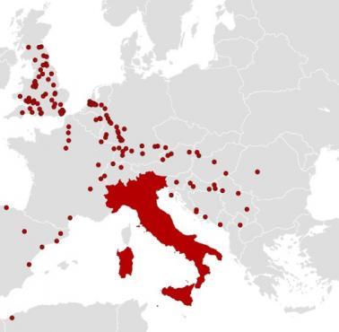 Miasta założone przez Rzymian (poza obecnymi Włochami)