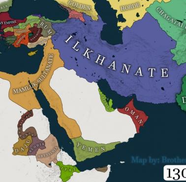 Bliski Wschód w 1300 roku