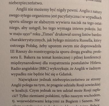 Nieśmiertelny W. Studnicki o sojuszu z Wielką Brytanią w 1939 roku (przed wojną)