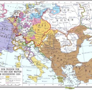 Zmiany terytorialne w Europie w latach 1678-1684