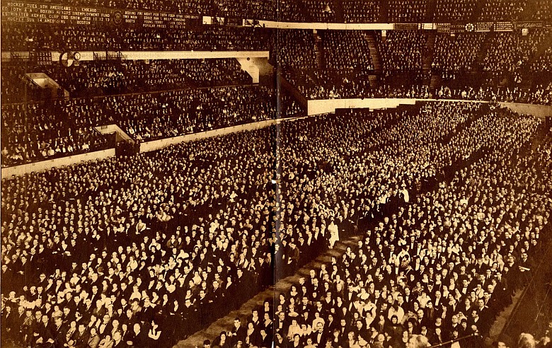 Koncert Ignacego Jana Paderewskiego w Madison Square Garden na 20 tys. osób, Nowy Jork