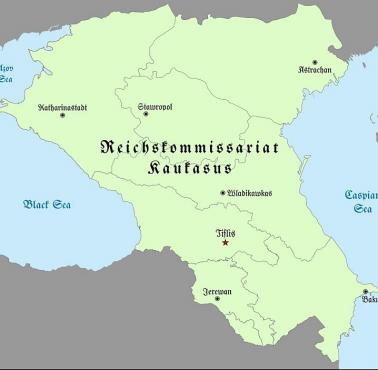 Plany III Rzeszy wobec Kaukazu - Reichkommissariat Kaukasus
