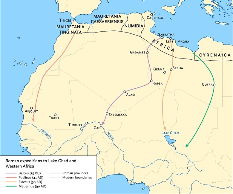 Rzymskie wyprawy do Afryki Subsaharyjskiej