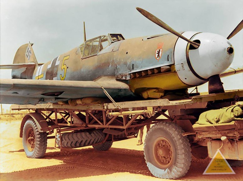 Messerschmitt Bf.109F-4, wersja tropikalna, Pustynia Zachodnia, Egipt, 14 sierpnia 1942
