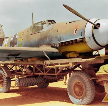Messerschmitt Bf.109F-4, wersja tropikalna, Pustynia Zachodnia, Egipt, 14 sierpnia 1942