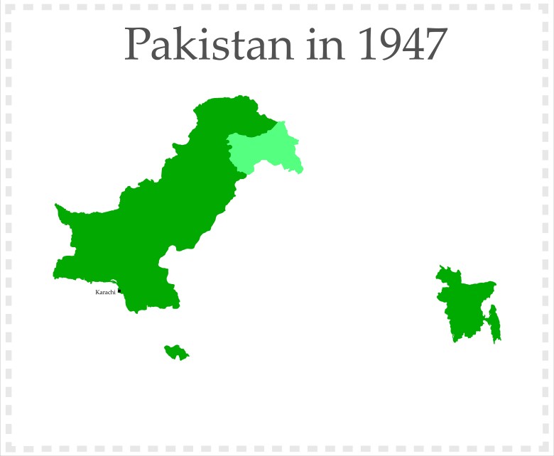 Pakistan w 1947 roku