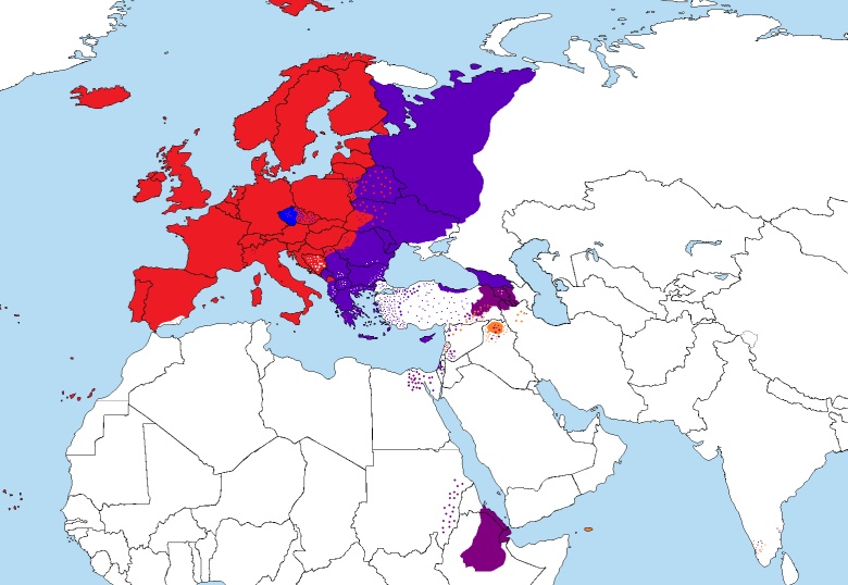Chrześcijanie w roku 1492