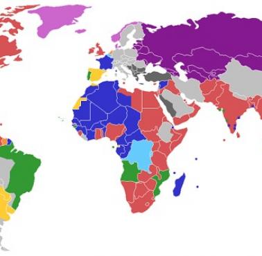 Obszary skolonizowane przez europejskie mocarstwa kolonialne