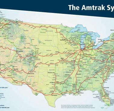 Koleje Amtrak w USA, 2017