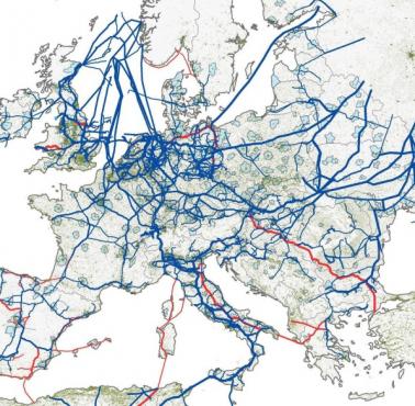 Europejska sieć gazowa, 2014