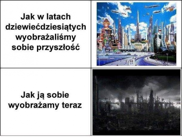 Przyszłość w szarych barwach