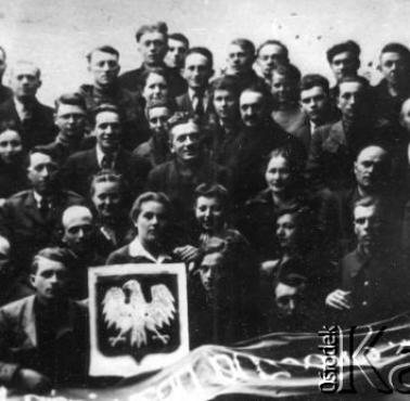 1 V 1944r. "Związek Patriotów Polskich" w Moskwie liczył 60 000 członków