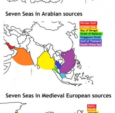 Siedem mórz w europejskim średniowieczu