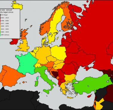 Decriminilization of homosexuality by country