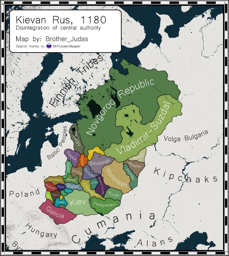 Ruś Kijowska w XII wieku