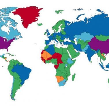 Liczba uniwersytetów według krajów