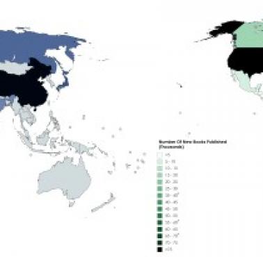 Gdzie wydaje się najwięcej książek (w tysiącach)
