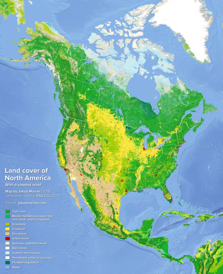 Geografia Ameryki Północnej