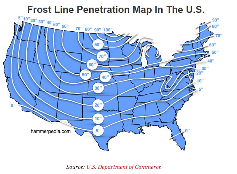 Zasięg niskich temperatur w USA